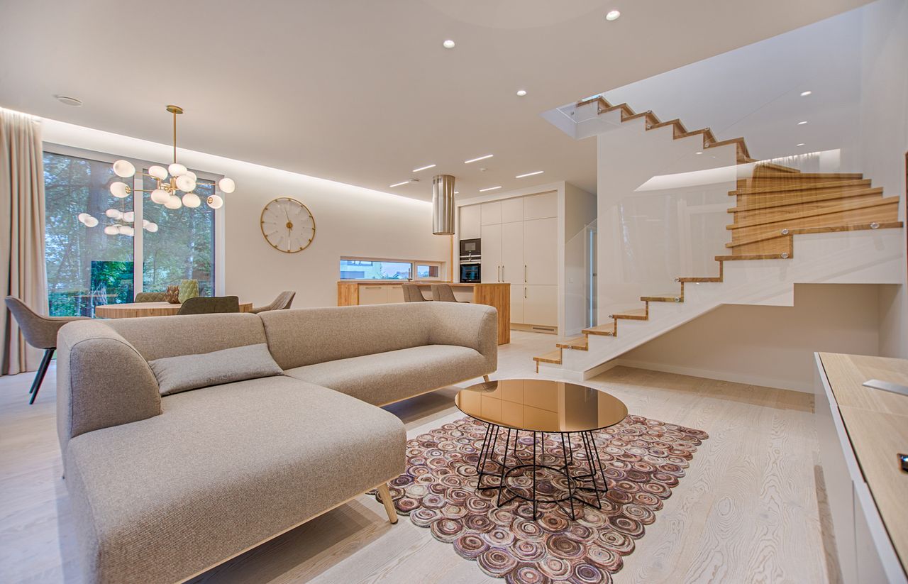 A cozy rented apartment interior with furniture and belongings, representing renters insurance