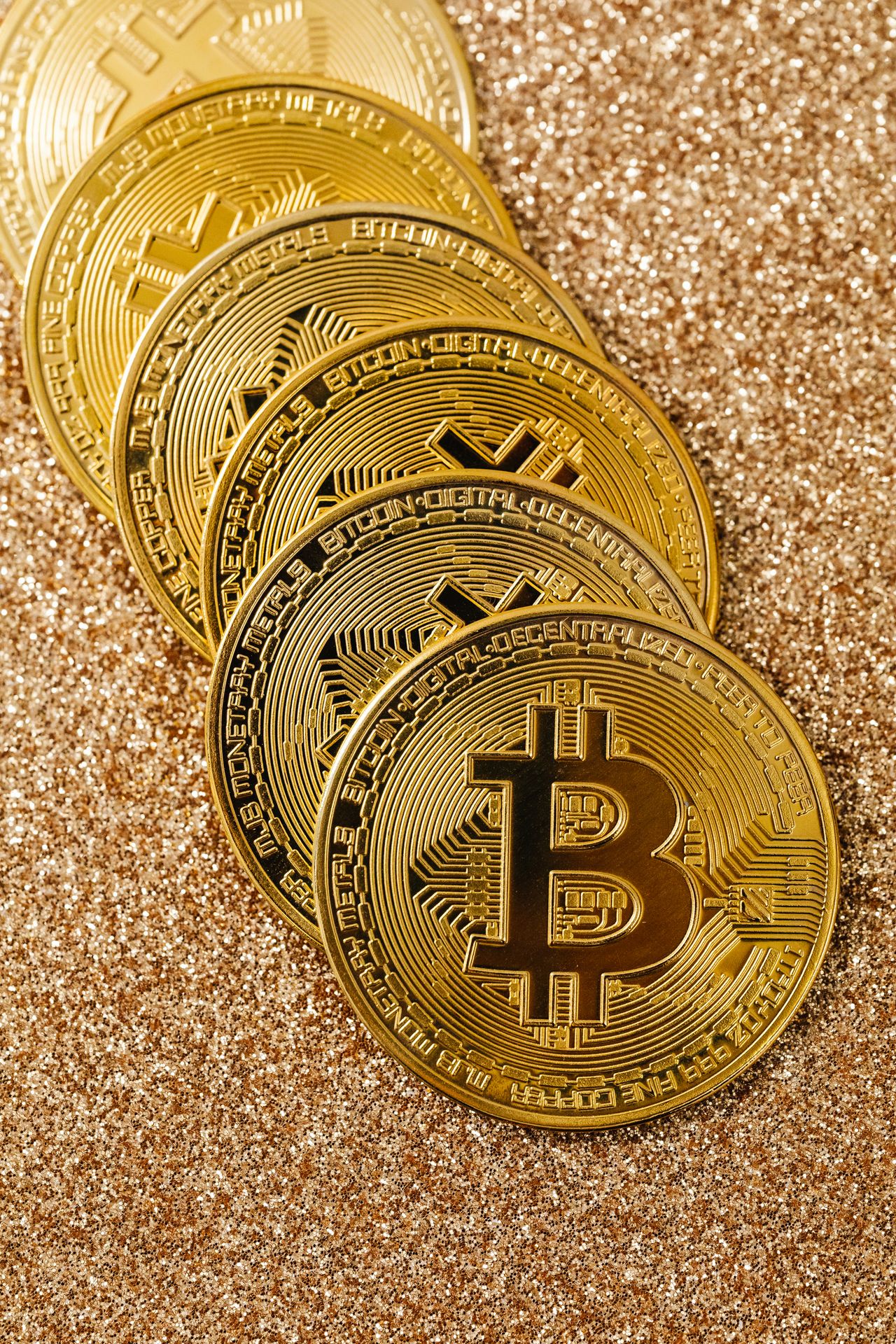A person using a phone to buy cryptocurrency on an exchange app, with security in mind
