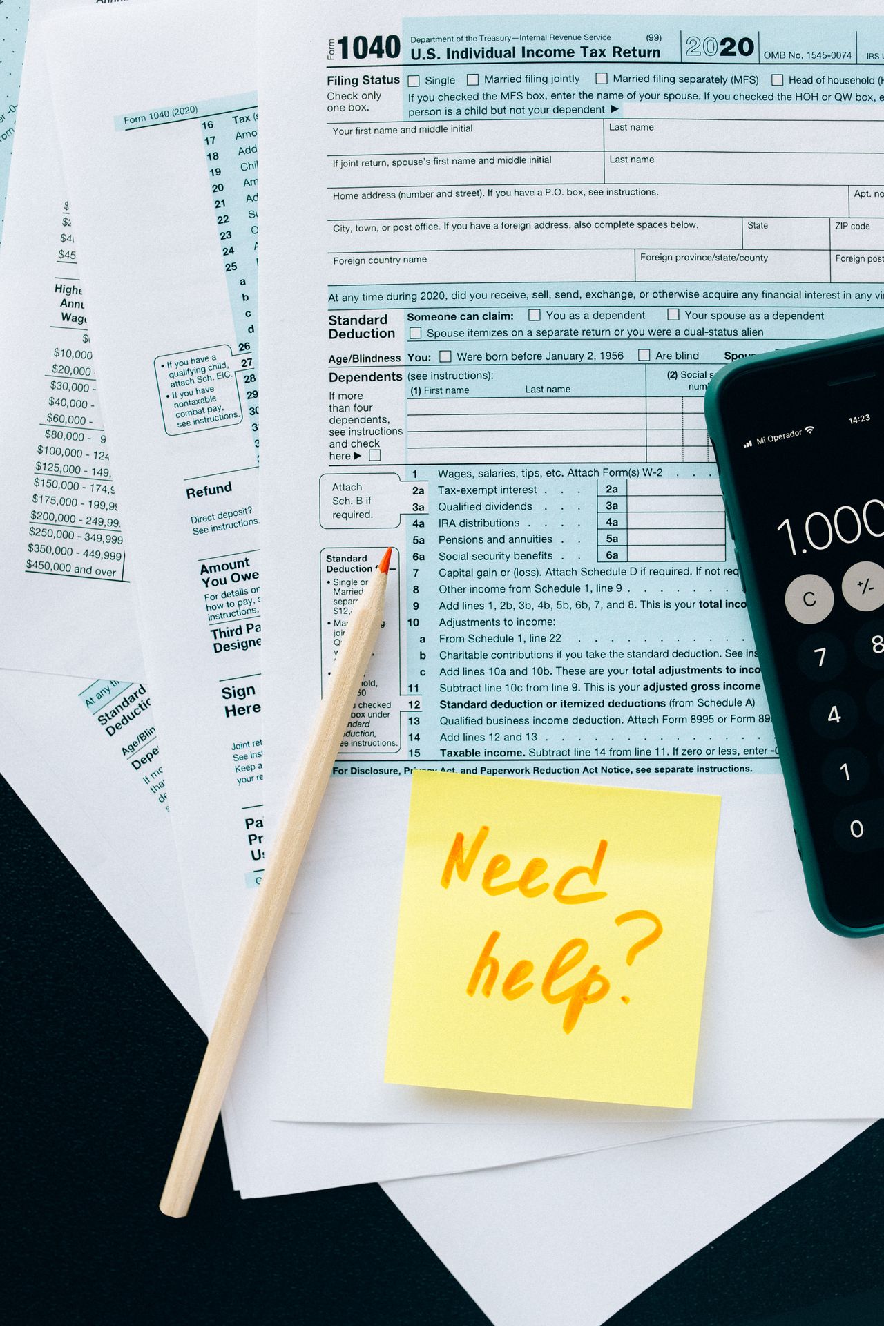 Reviewing a credit report line by line with a pen, checking for errors to dispute